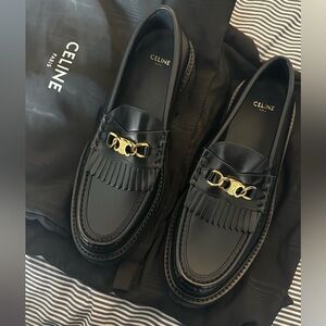 Never worn Celine Loafers. Dust bag included.
